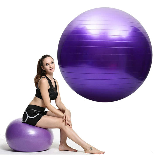 Anti Burst 45cm 55cm 65cm 85cm 90cm 95cm Pvc Balance Exercise Massage Yoga Ball