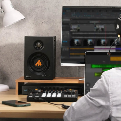 MAONO Professional Recording Music Active Studio Monitor Speakers Complete Audio Studio Set Monitor Speakers