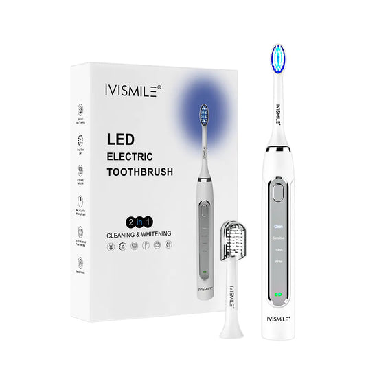 IVISMILE Private Label Tooth Brush Led Teeth Whitening Led Sonic Wholesale Electric Toothbrush