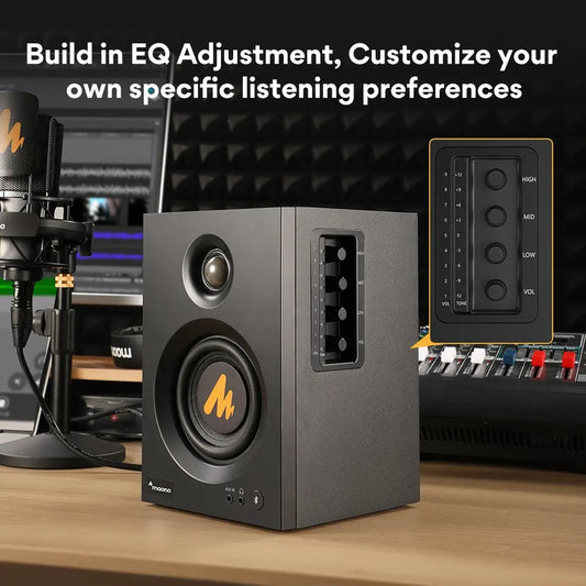 MAONO Professional Recording Music Active Studio Monitor Speakers Complete Audio Studio Set Monitor Speakers