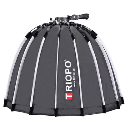 TRIOPO KP-70S parabolic softbox with Quick set-up deep softbox for speedlite LED light Umbrella frame softbox