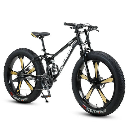 fashion 26 inch fat bike bicycle with 4.0 big tires for beach snow cycling for men and women