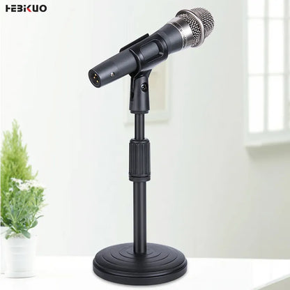 In Stock Wholesale Professional Adjustable Height Desktop Stand Microphone