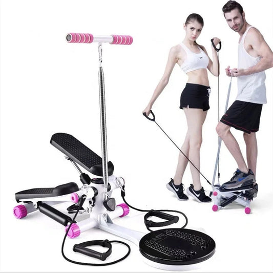 Health & Fitness Mini Stepper Stair Stepper Exercise Equipment with Resistance Bands